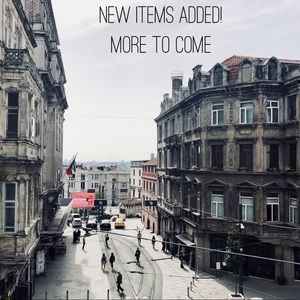 Will be adding many more items!